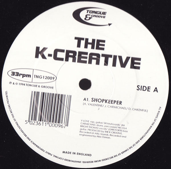 K-Creative - Shopkeeper / Awake - Used Vinyl Record 12"