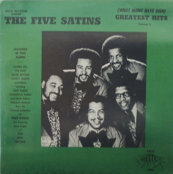 Five Satins - (What Might Have Been) Greatest Hits Volume 3 - Used Vi