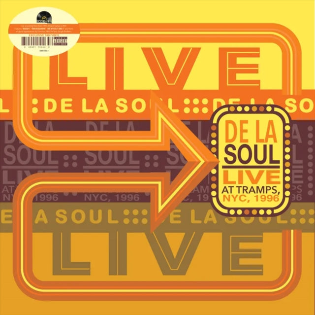 DE LA SOUL - LIVE AT TRAMPS NYC 1996 - CD