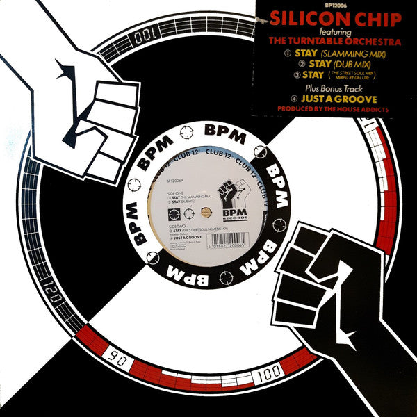 Silicon Chip - Stay - Used Vinyl Record 12"