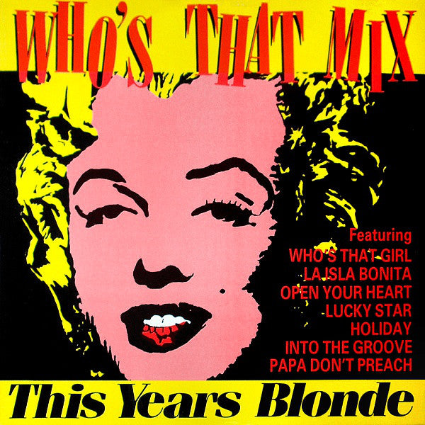 This Year's Blonde - Who's That Mix - Used Vinyl Record 12"