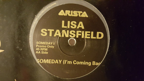 Lisa Stansfield - Someday (I'm Coming Back) - Used Vinyl Reco