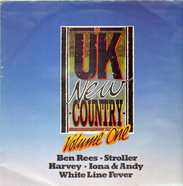 Ben Rees - UK New Country Volume One - Used Vinyl Record