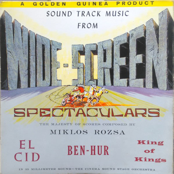 Cinema Sound Stage O - Sound Track Music From Wide-Screen Spectacular