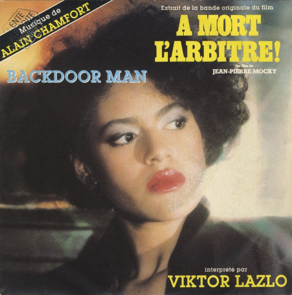 Viktor Lazlo - Backdoor Man - Used Vinyl Record 7"