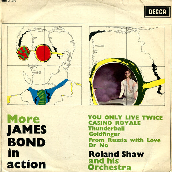 Roland Shaw Orchestr - More James Bond In Action - Used Vinyl Record