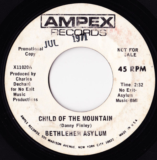 Bethlehem Asylum - Child Of The Mountain - Used Vinyl Record
