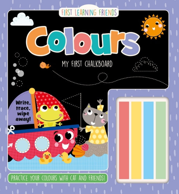 Colours - My First Chalkboard - Hardback