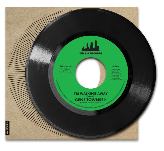 GENE TOWNSEL - Im Walking Away - Vinyl Record 7