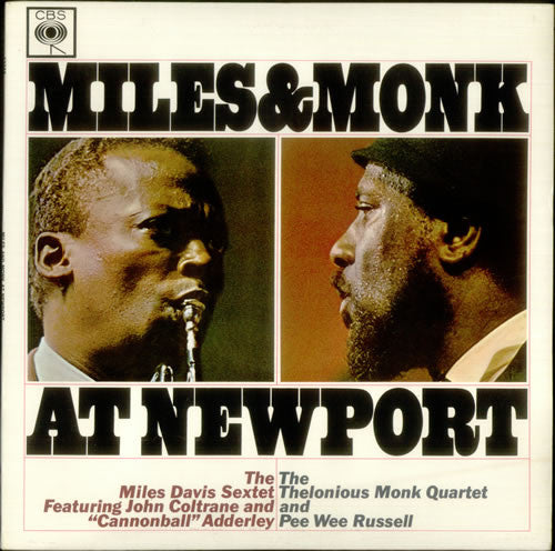 Miles Davis Sextet - Miles & Monk At Newport - Used Vinyl Record