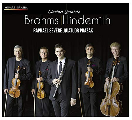 Raphaël Sévère - Brahms/Hindemith: Clarinet Quintets - CD