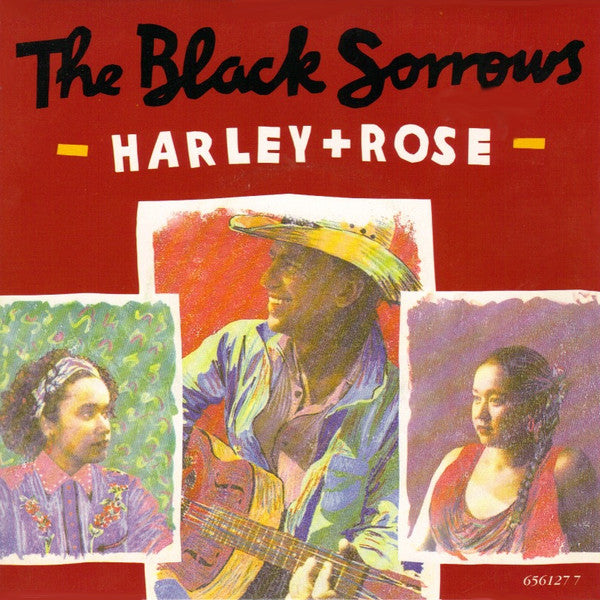 Black Sorrows - Harley + Rose - Used Vinyl Record 7"