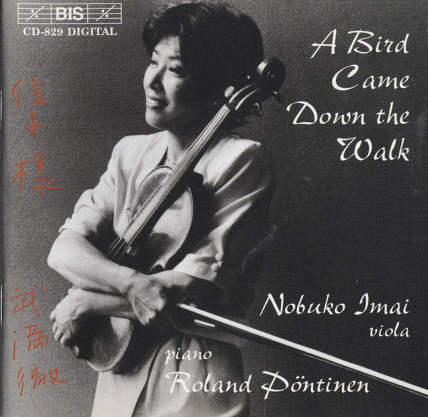 Nobuko Imai - A Bird Came Down The Walk. Original Works For Viola And
