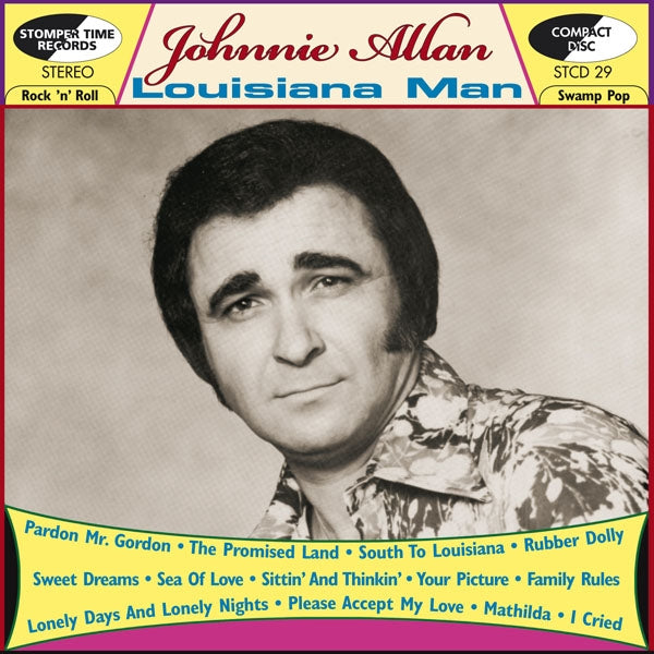 JOHNNIE ALLAN - LOUISIANA MAN - CD