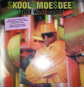 Kool Moe Dee - y Want Money - Used Vinyl Record 7"