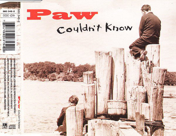 Paw - Couldn't Know - Used CD