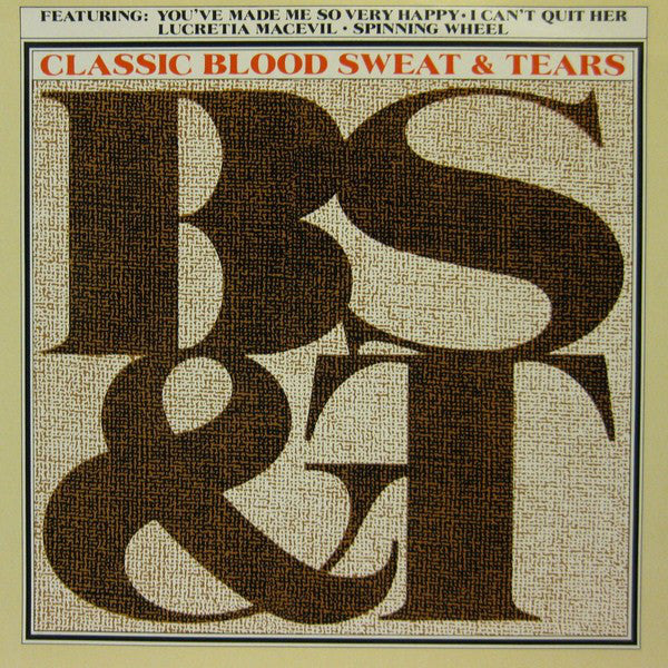 Blood - Classic B, S & T - Used Vinyl Record