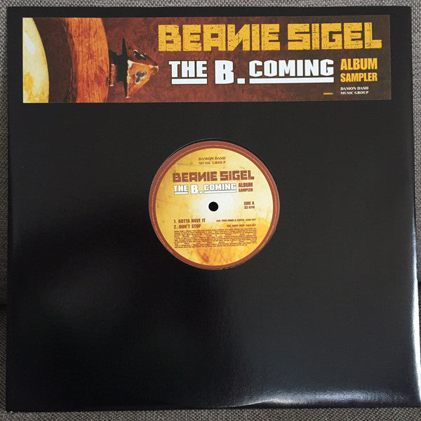 Beanie Sigel - B. Coming (Album Sampler) - Used Vinyl Record