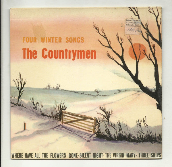 Countrymen - Four WInter Songs - Used Vinyl Record 7"