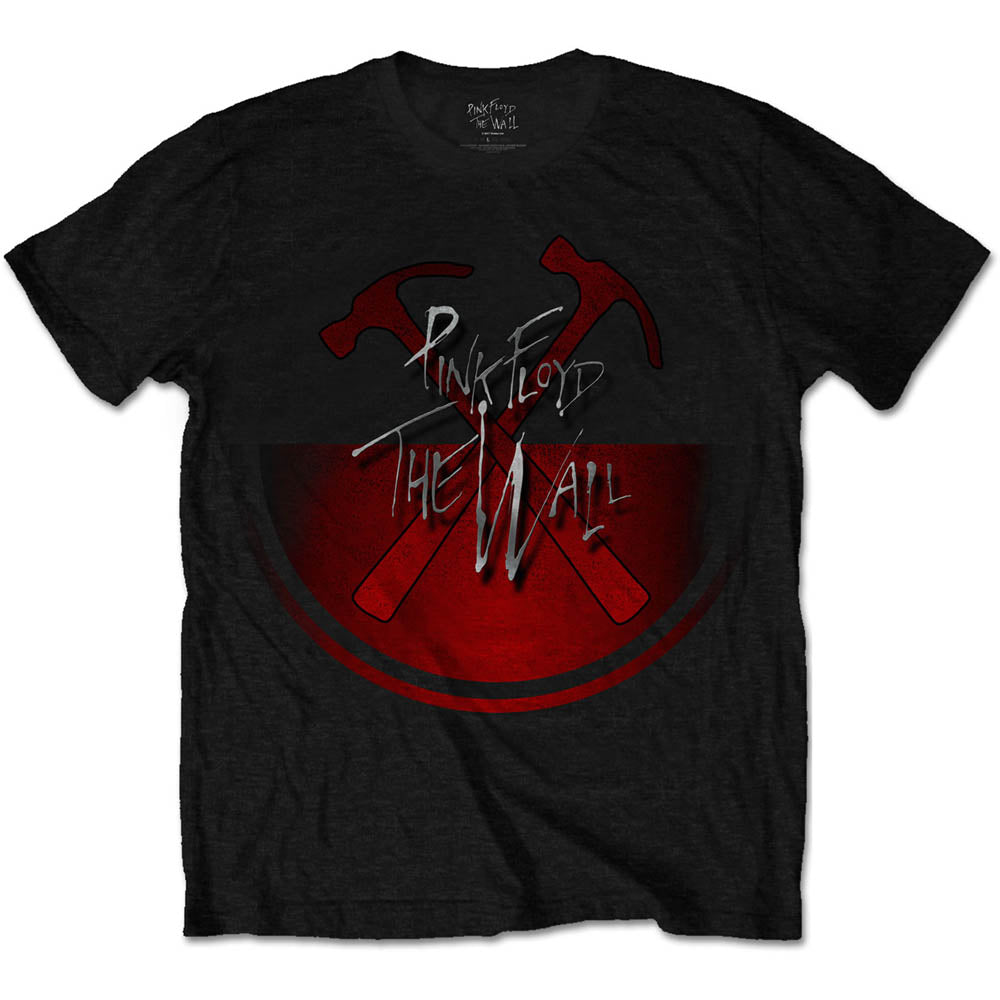 Pink Floyd - tshirt - Unisex - Short Sleeves - The Wall Oversi - Large