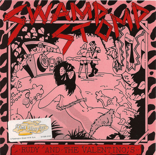 Rudy And The Valenti - Swamp Stomp - Used Vinyl Record 7"