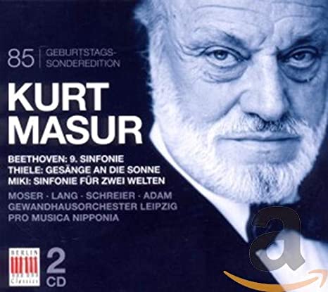 RSO LEIPZIG / DRESDE - BEETHOVEN SYMPHONY NO. 9 - CD