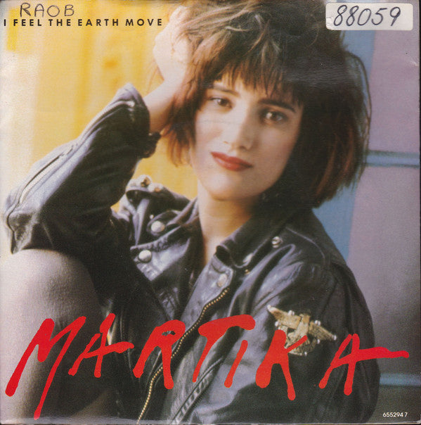 Martika - I Feel The Earth Move - Used Vinyl Record 7"