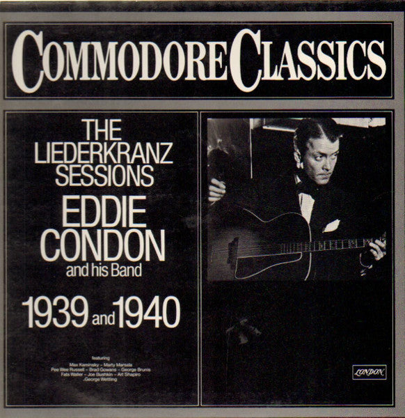 Eddie Condon And His - Liederkranz Sessions 1939 And 1940 - Used Viny