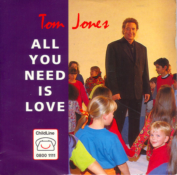 Tom Jones - All You Need Is Love - Used Vinyl Record 7"