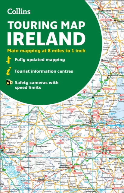 Collins Maps - Collins Ireland Touring Map - New Sheet map