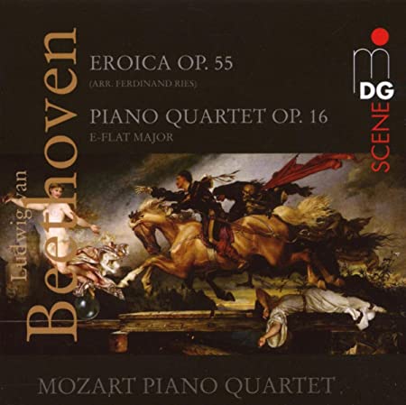 BEETHOVEN - MOZART PIANO QUARTET - CD