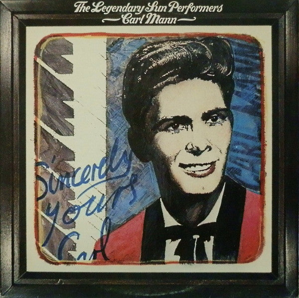 Carl Mann - Legendary Sun Performers - Used Vinyl Record