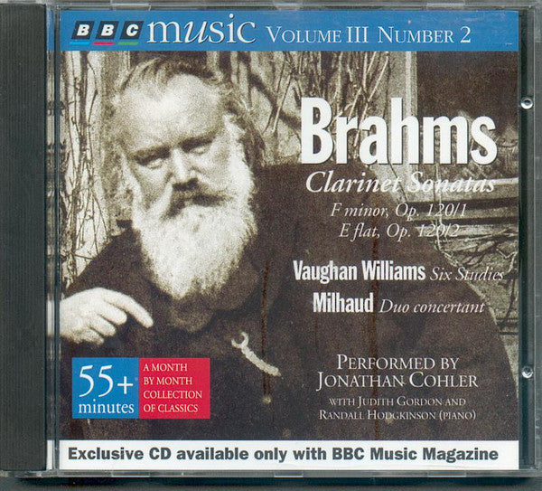 Johannes Brahms - Clarinet Sonatas - Six Studies - Duo Concertant - U