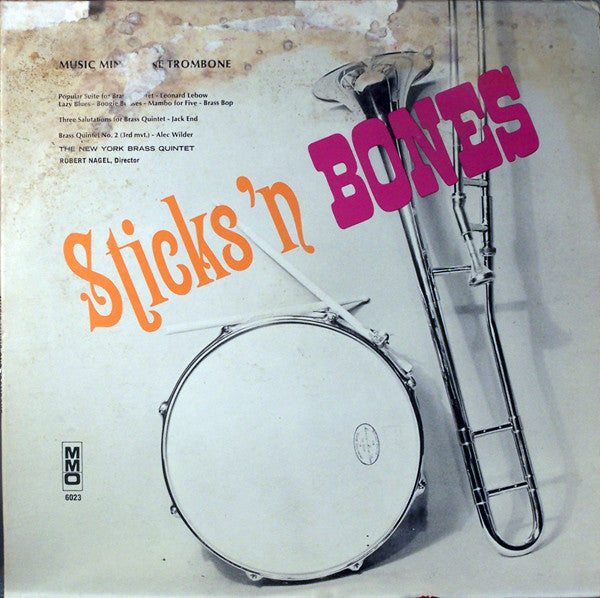 New York Brass Quint - Sticks 'n Bones - Music Minus One Trombone -