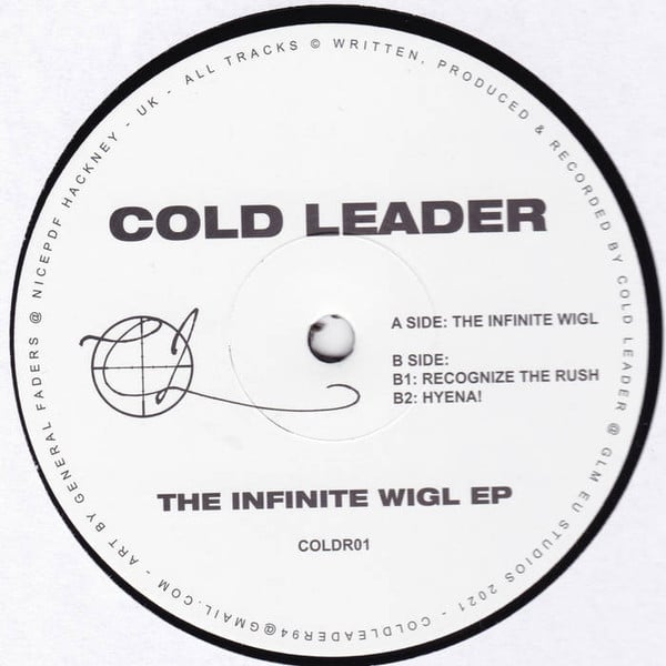 Cold Leader - Infinite WIGL EP - Vinyl Record 12"