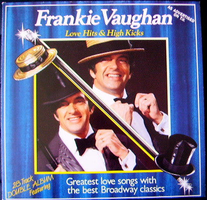 Frankie Vaughan - Love Hits & High Kicks - Used Vinyl Record
