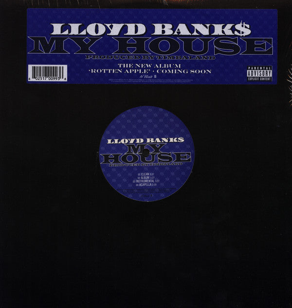 Lloyd Banks - My House - Used Vinyl Record 12"