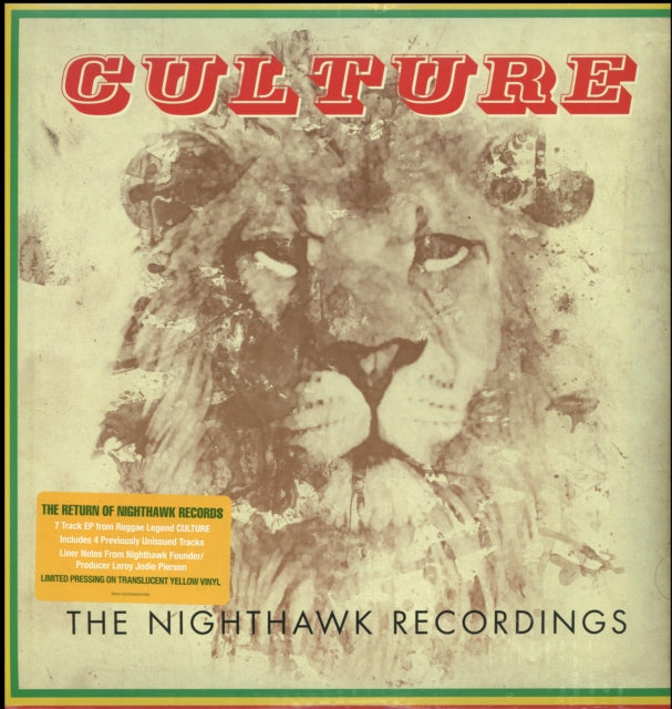 CULTURE - NIGHTHAWK RECORDINGS THE - Vinyl Record 12EP