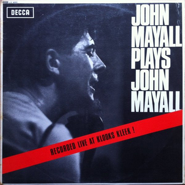 John Mayall - Plays - Used Vinyl Record