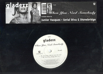 Gladezz - When You Need Somebody - Used Vinyl Record 12"