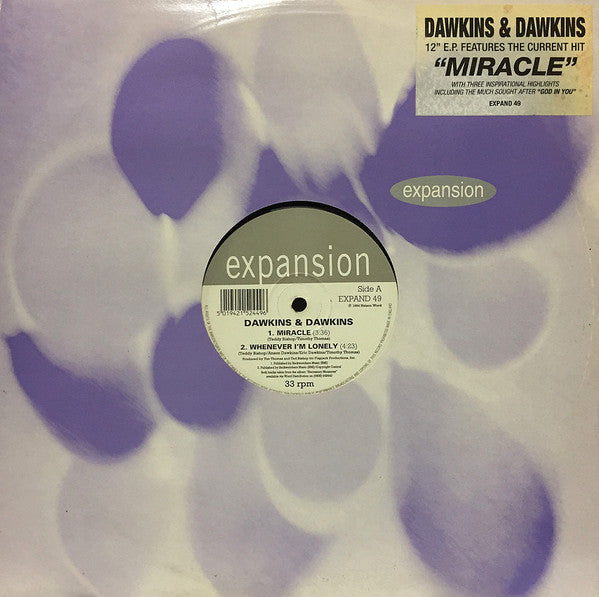 Dawkins & Dawkins - Miracle - Used Vinyl Record 12"