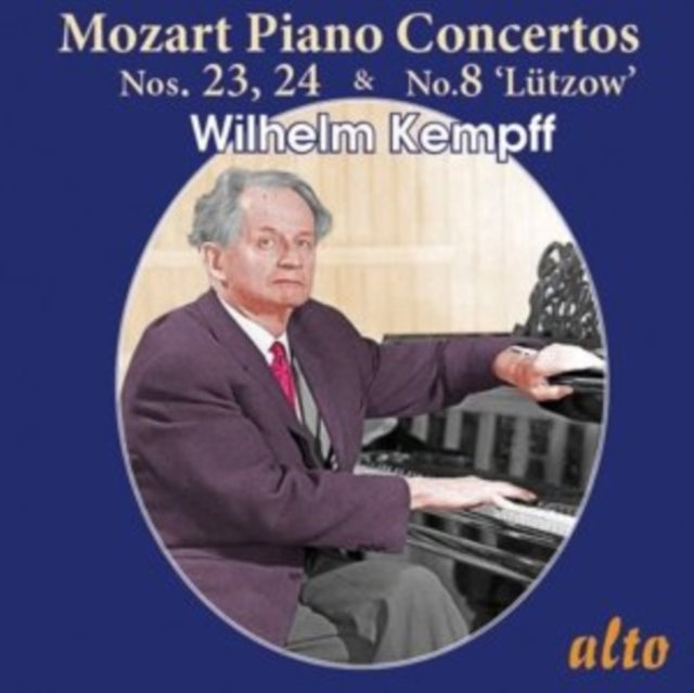 WILHELM KEMPFF / BPO - Mozart Piano Concertos 23. 24. 8 Lutzow - CD