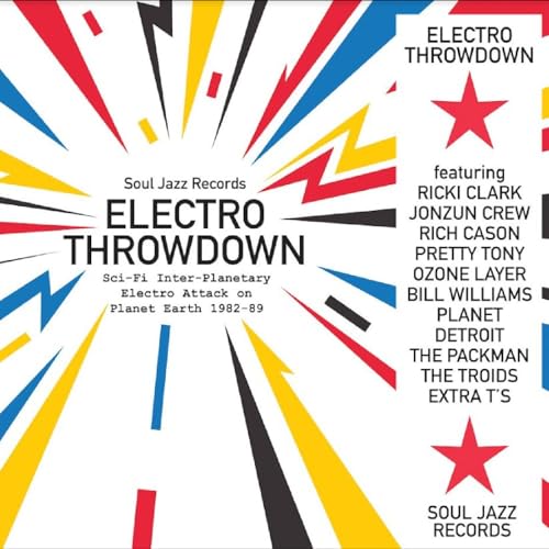 SOUL JAZZ RECORDS PR - ELECTRO THROWDOWN - SCI-FI INTER-PLANETARY ELE
