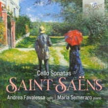 ANDREA FAVALESSA/MAR - SAINT-SAENS CELLO SONATAS - CD