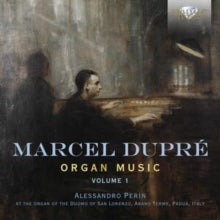 ALESSANDRO PERIN - DUPRE ORGAN MUSIC VOLUME 1 - cd