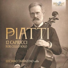 LUCIANO TARANTINO - PIATTI 12 CAPRICCI FOR CELLO - CD