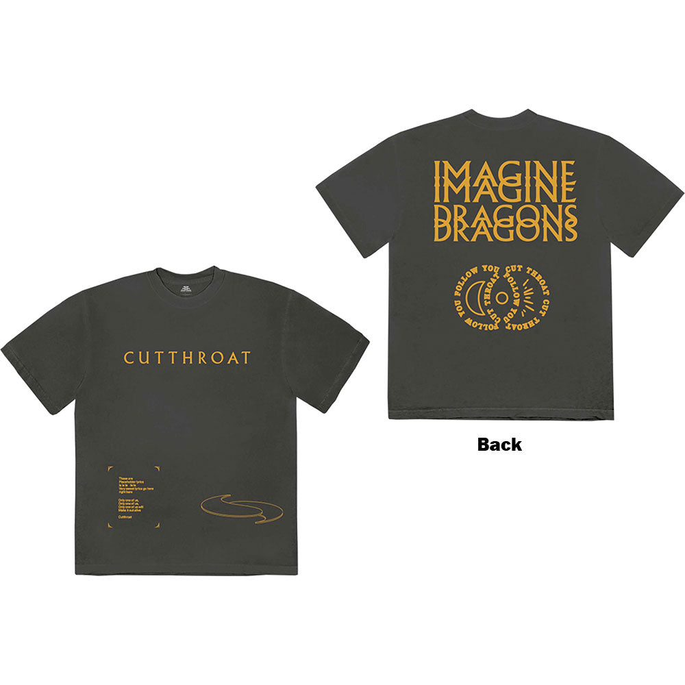 Imagine Dragons - tshirt - Unisex - Short Sleeves - Large