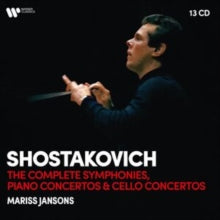 MARISS JANSONS - SHOSTAKOVICH: COMPLETE SYMPHONIES - CD