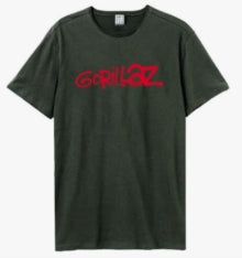 GORILLAZ - - Logo Amplifi - tshirt - T Shirts - Large