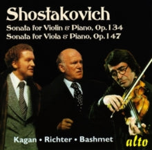 RICHTER / KAGAN / BA - SHOSTAKOVICH: VILOLIN SONATA VIOLA SONATA OPP.